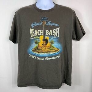 Blues Lagoon Beach Bash Graphic T-Shirt - Green